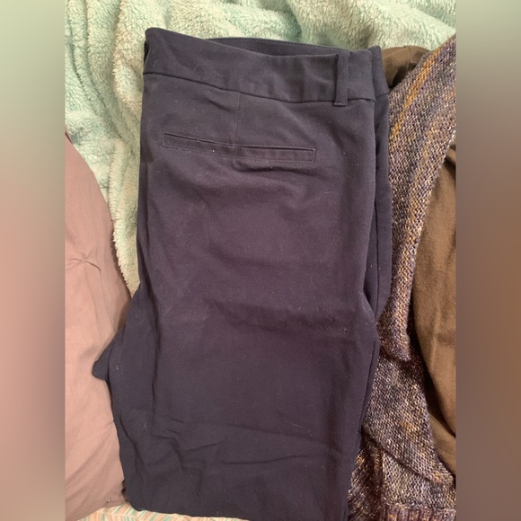 Old Navy - Navy Blue Pixie Pants Size 16R Size 16 - Picture 2 of 5